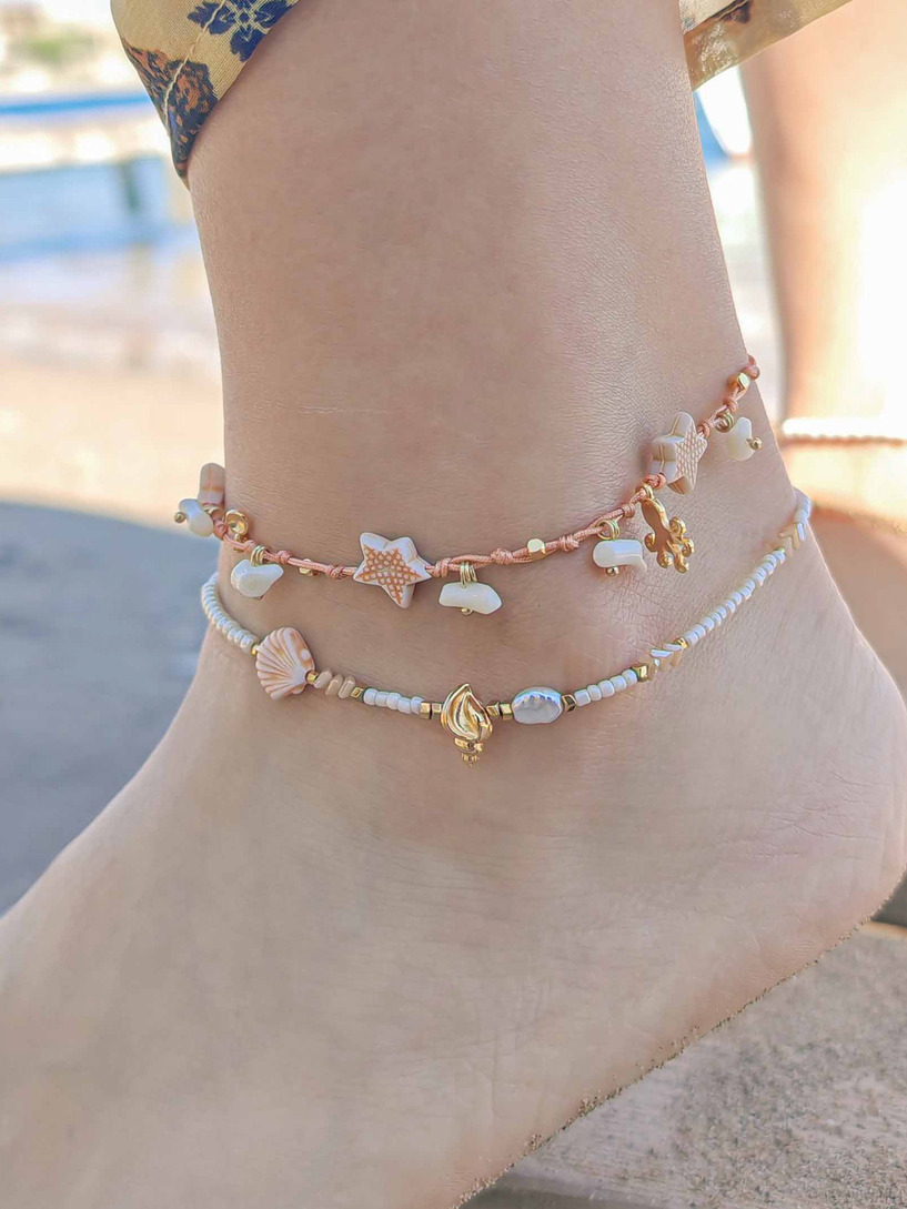 Sea life anklet