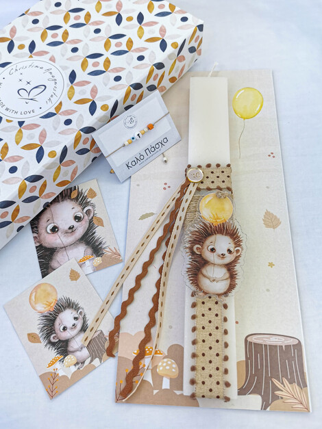 Sweet Hedgehog Λαμπάδα