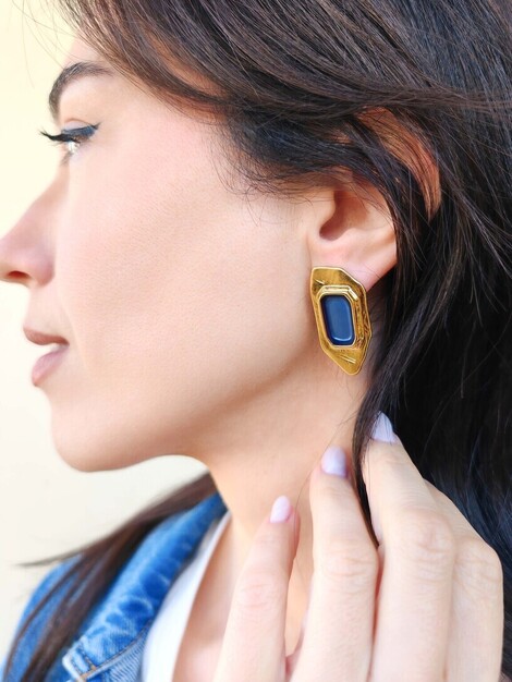 Blue lagoon earrings