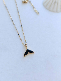 Calypso black necklace