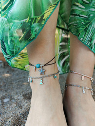 Starfish anklet
