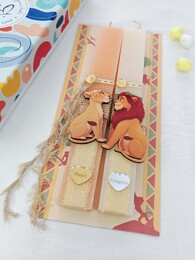 Simba & Nala σετ Λαμπάδες