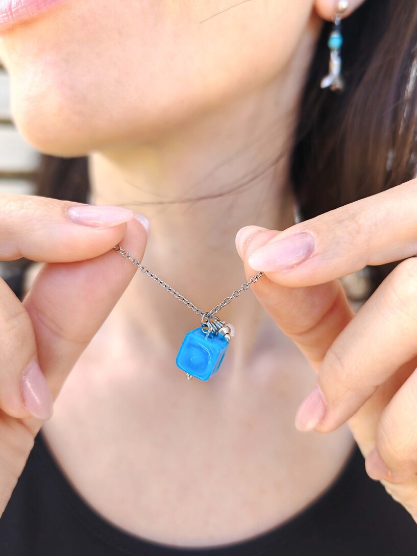 Cube necklace