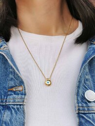 White Ojo necklace