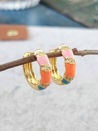 Happiness stainless steel hoops