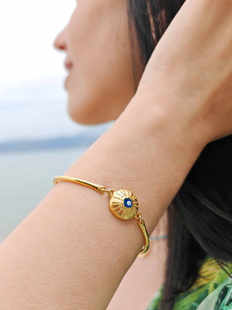 Urchin bangle bracelet