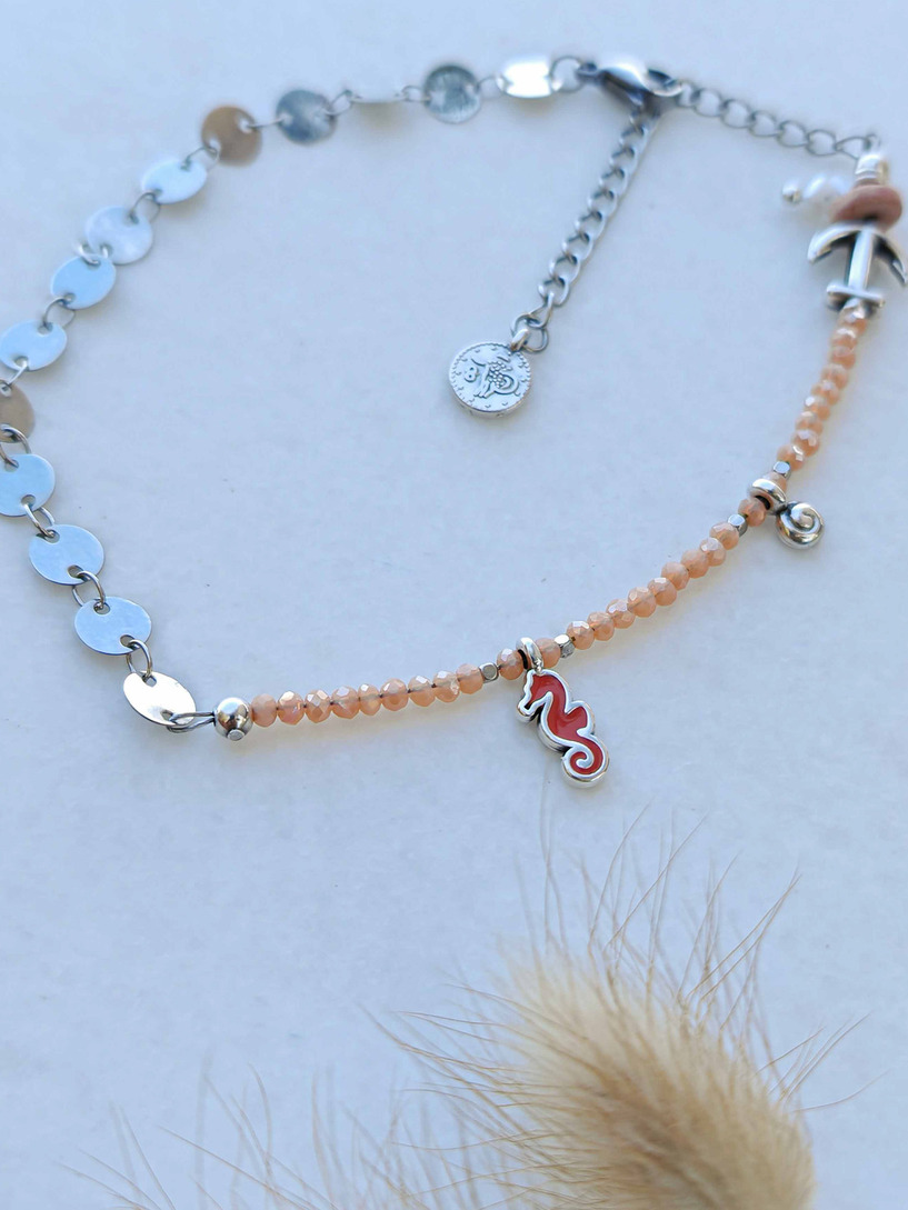 Orangeade anklet