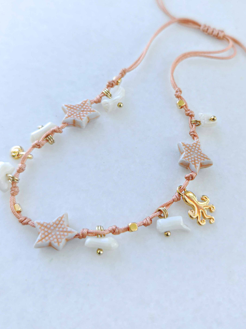 Sea life anklet