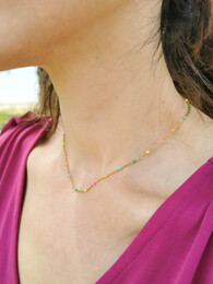 Candy rosario necklace