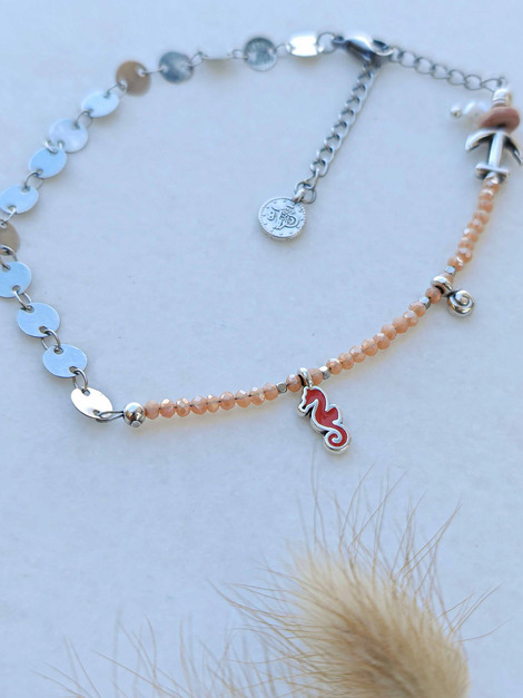 Orangeade anklet