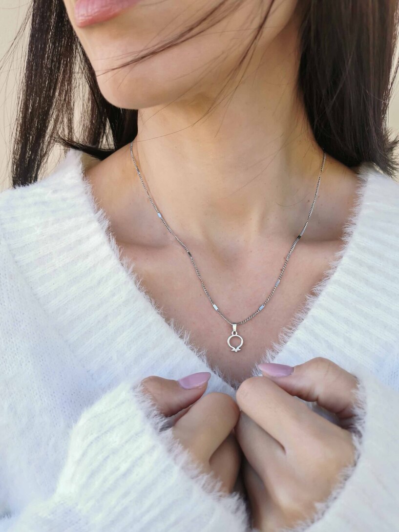 Pomegranate necklace