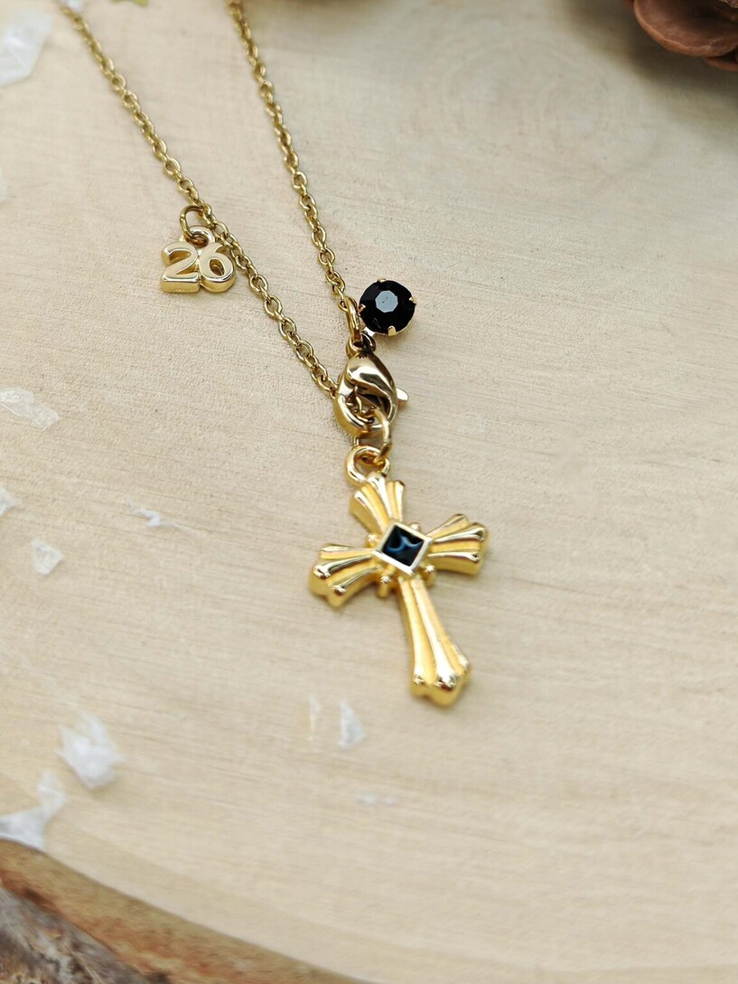 Cross Car Charm