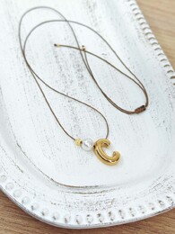 Monogram necklace 