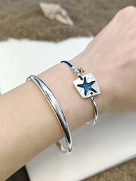 Bold bangle bracelet