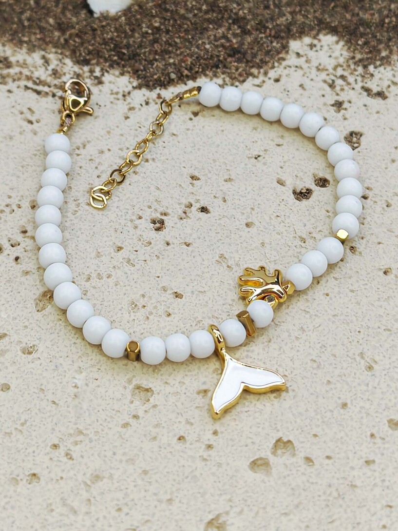 White mermaid bracelet