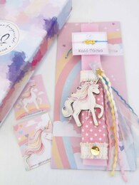 Pink Unicorn Λαμπάδα