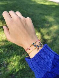 Multicolor Butterfly bracelet
