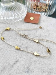 Cross Hematite bracelet