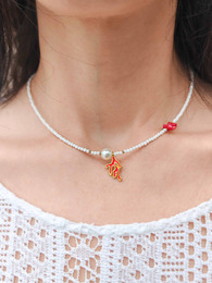 Coral sea necklace