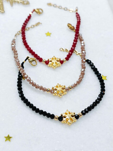 Snowflake bracelet