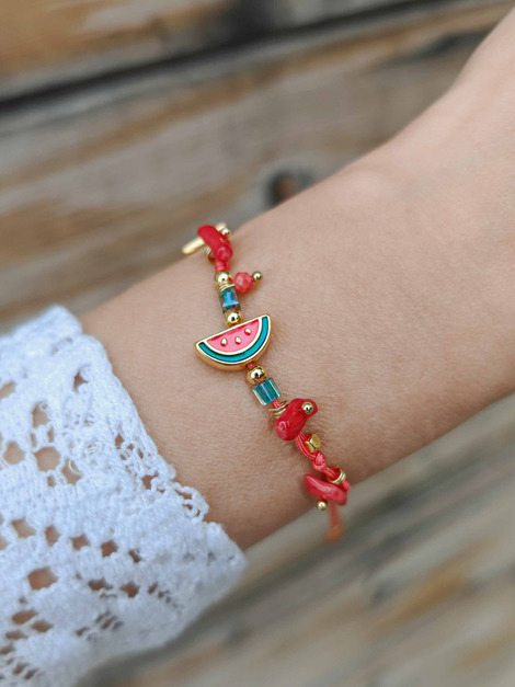 Watermelon bracelet