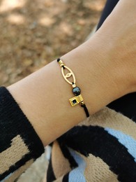 Ojo stainless steel bracelet