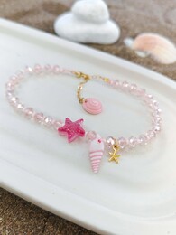 Pink dream anklet 