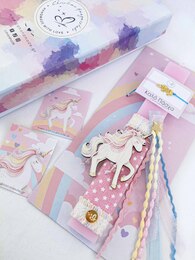 Pink Unicorn Λαμπάδα