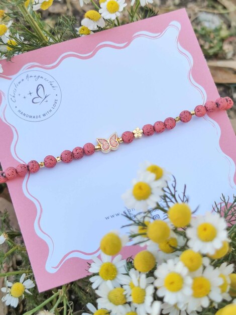 Butterfly Lava bracelet