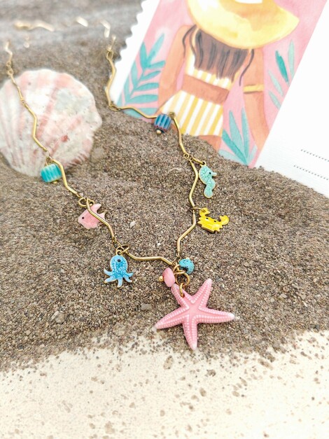 Sea life necklace