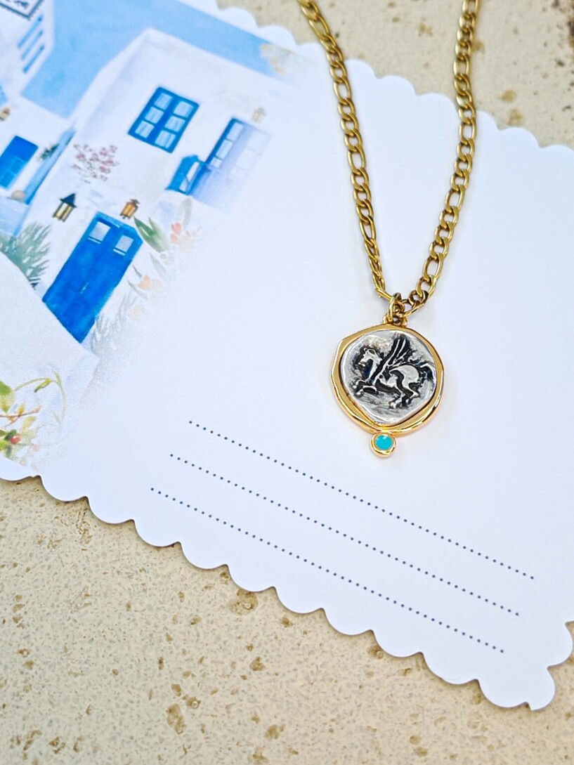 Pegasus necklace 