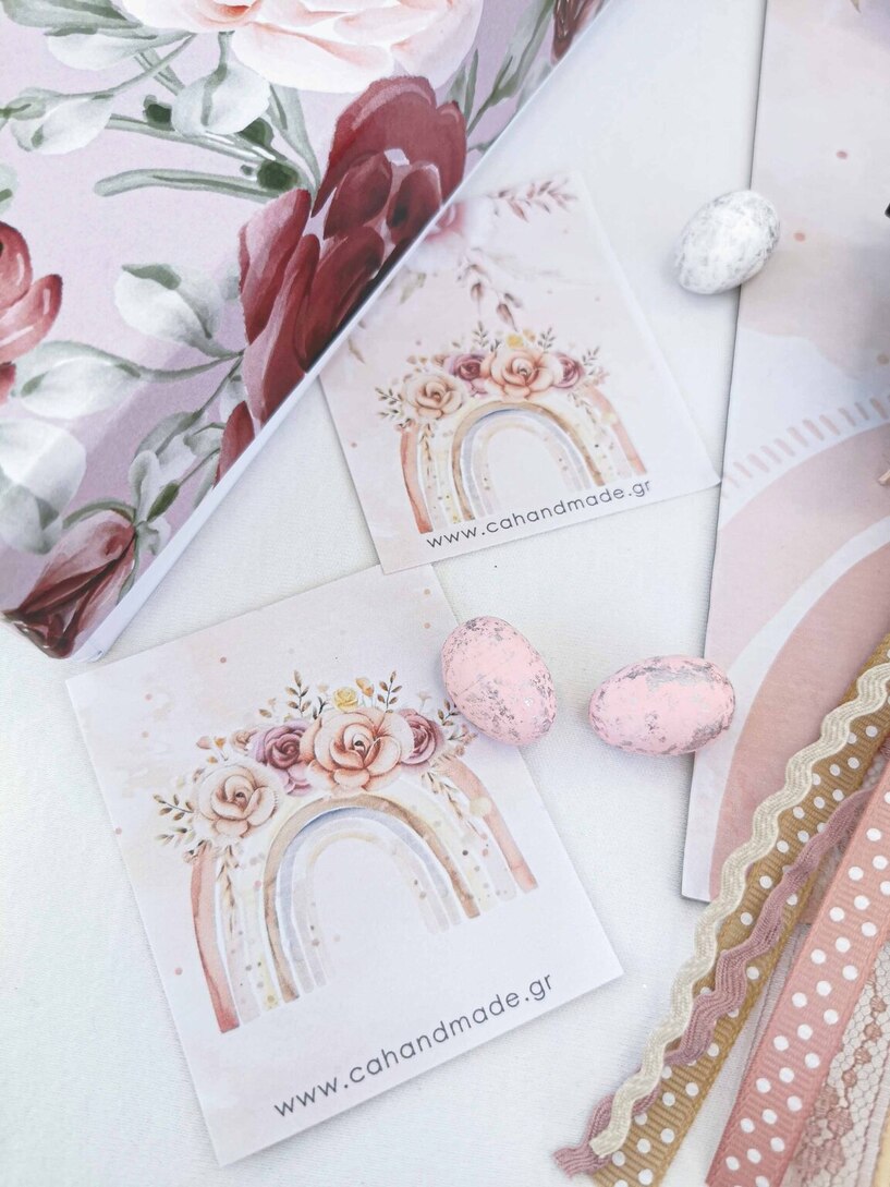 Boho Rainbow Λαμπάδα