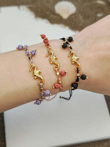 Seahorse bracelet