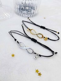 Infinity set bracelets