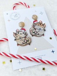 Catmas earrings