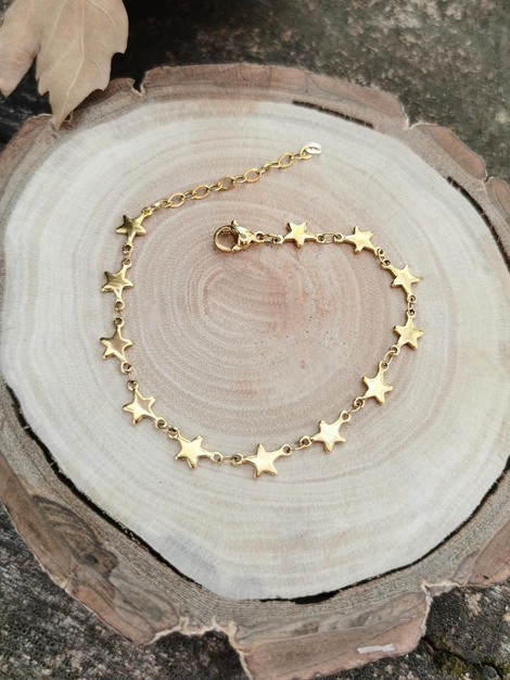 Estrellas stainless steel bracelet