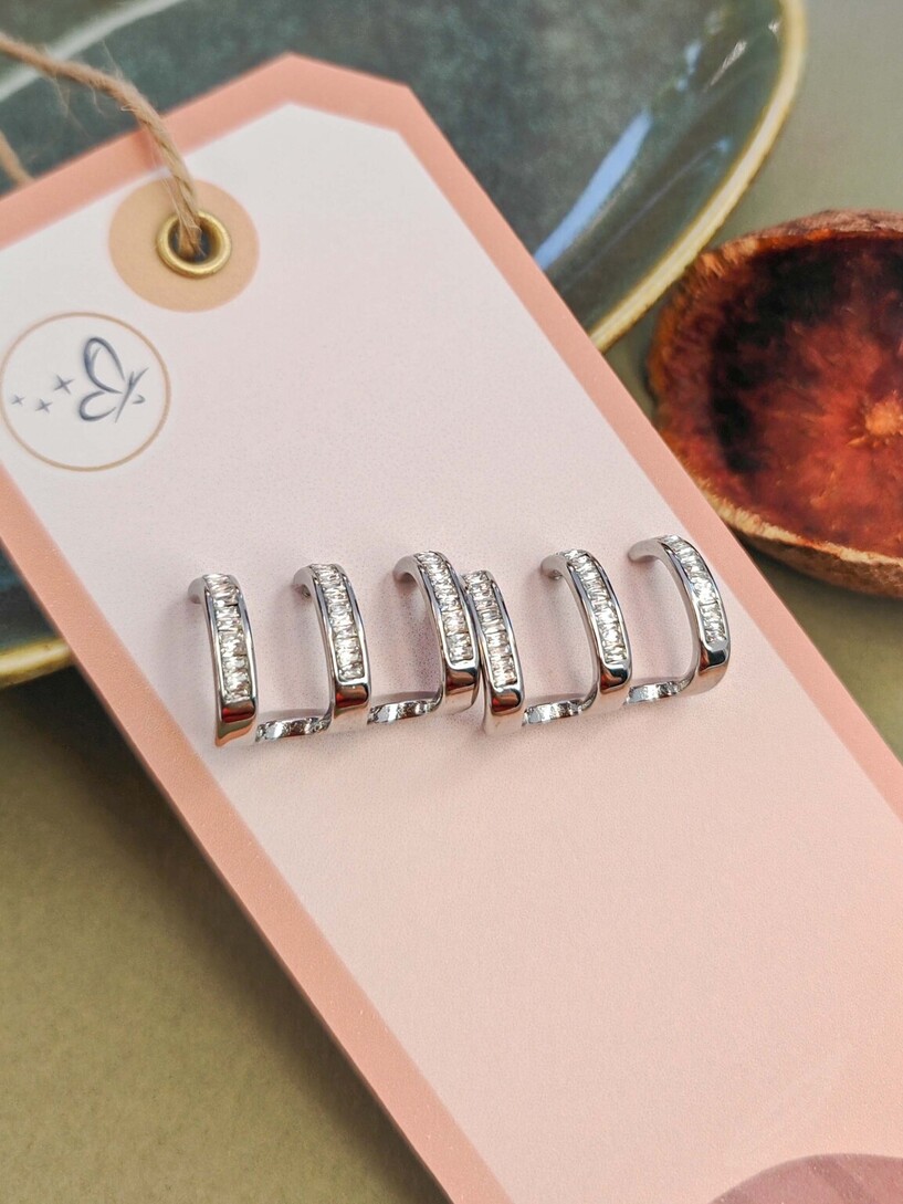Triple earrings 