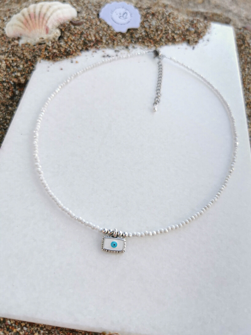 Thira eye necklace