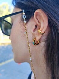 Pearls eyeglasses chain