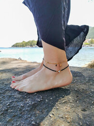 Black Mermaid anklet