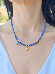 Blue lagoon necklace