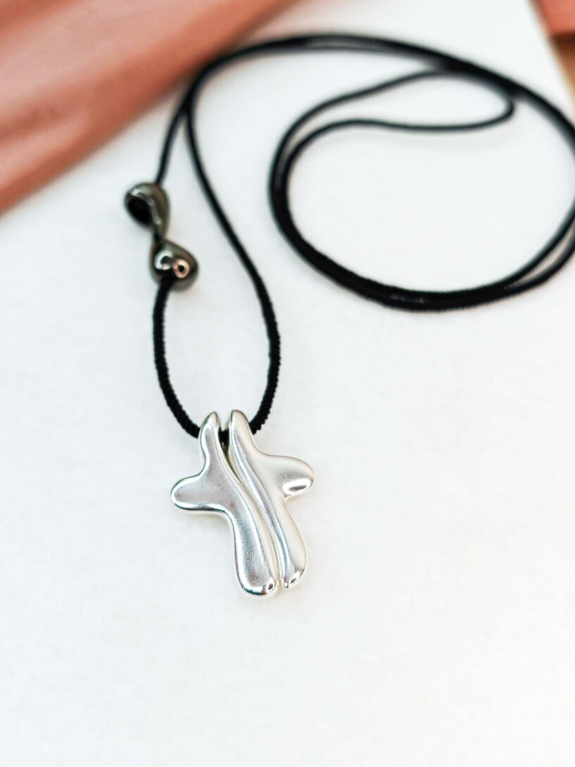 Silver Cross necklace