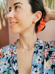 Little mermaid necklace