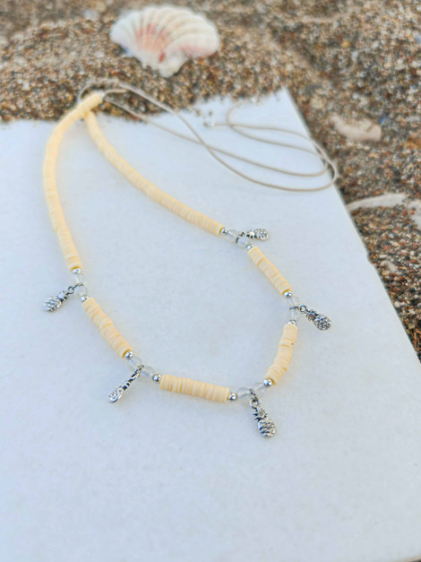 Pina colada necklace