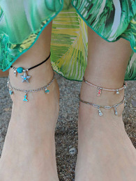 Starfish anklet