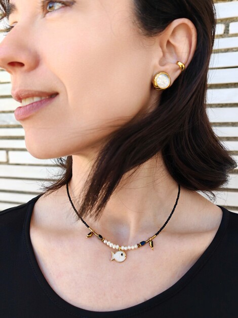 Summer night necklace