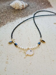 Summer night necklace