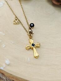 Cross Car Charm