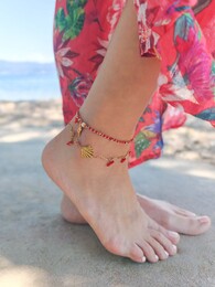 Fuego anklet