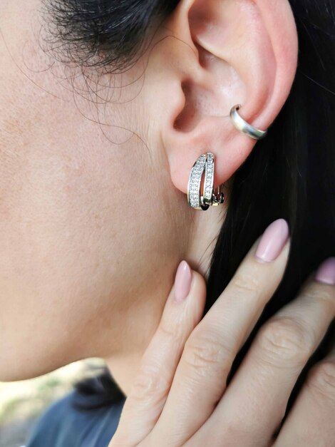 Sparkle stainless steel clips